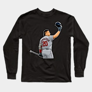 Josh Donaldson #20 To The Crowds Long Sleeve T-Shirt